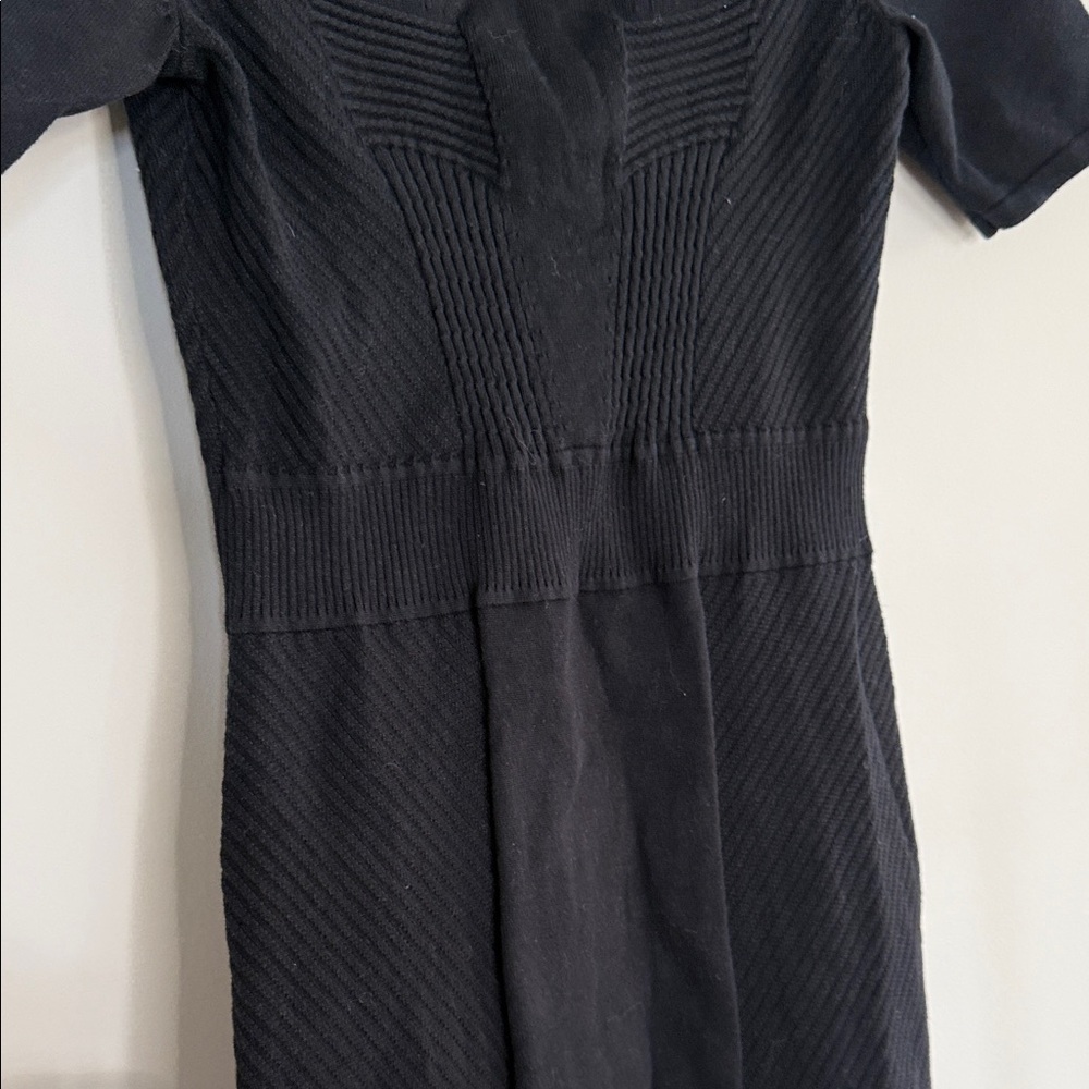 Ann Taylor Black Midi Dress - Picture 5 of 9